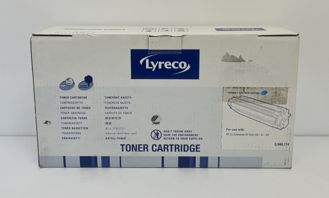 NON OEM Cyan Toner Cartridge For HP LaserJet CP5525 Series CE271A