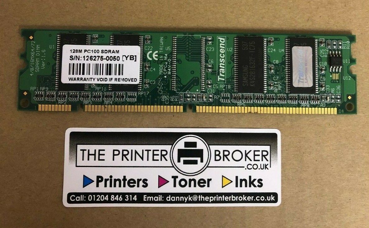 Samsung 128MB PC100 SDRAM Memory Module 1262750050