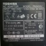 Toshiba Tecra M4 M2 S2 Laptop 15V Power Adapter PA2450U - Image 3