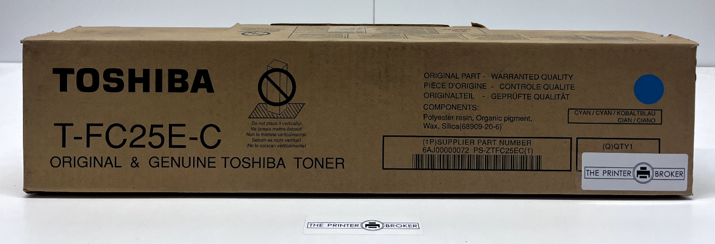 Toshiba e-STUDIO 2040с 2540c 3040c T-FC25E-C Cyan Toner Cartridge 6AJ00000072