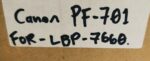 Canon LBP-7660 LBP-76xx PF-701 Paper Tray Sheet Feeder 3330B003 - Image 5