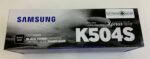 Genuine Black Samsung K504S Toner Cartridge CLT-K504S/ELS