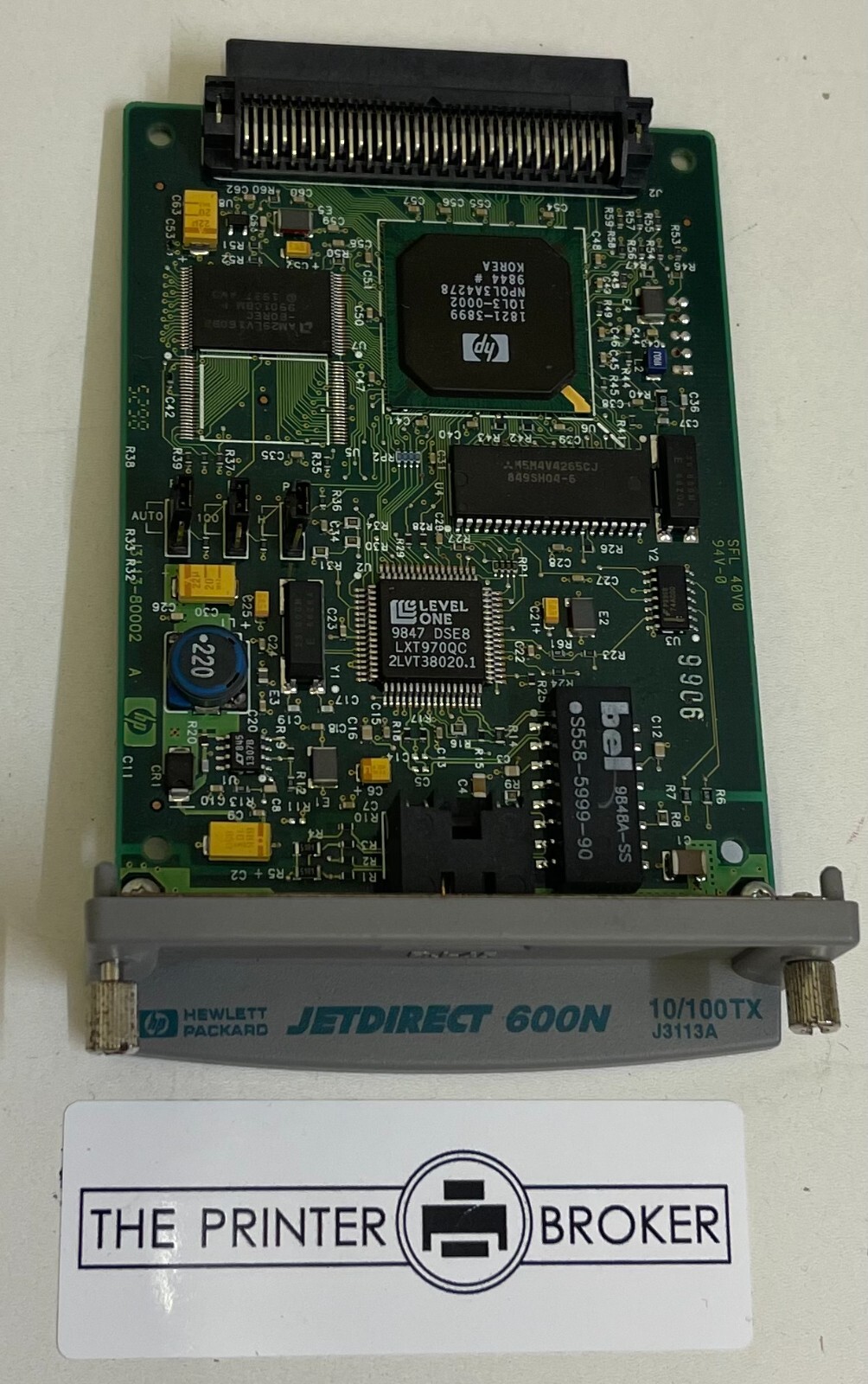 HP JetDirect 600N Print Server Internal Card J3113-60002 J3113A