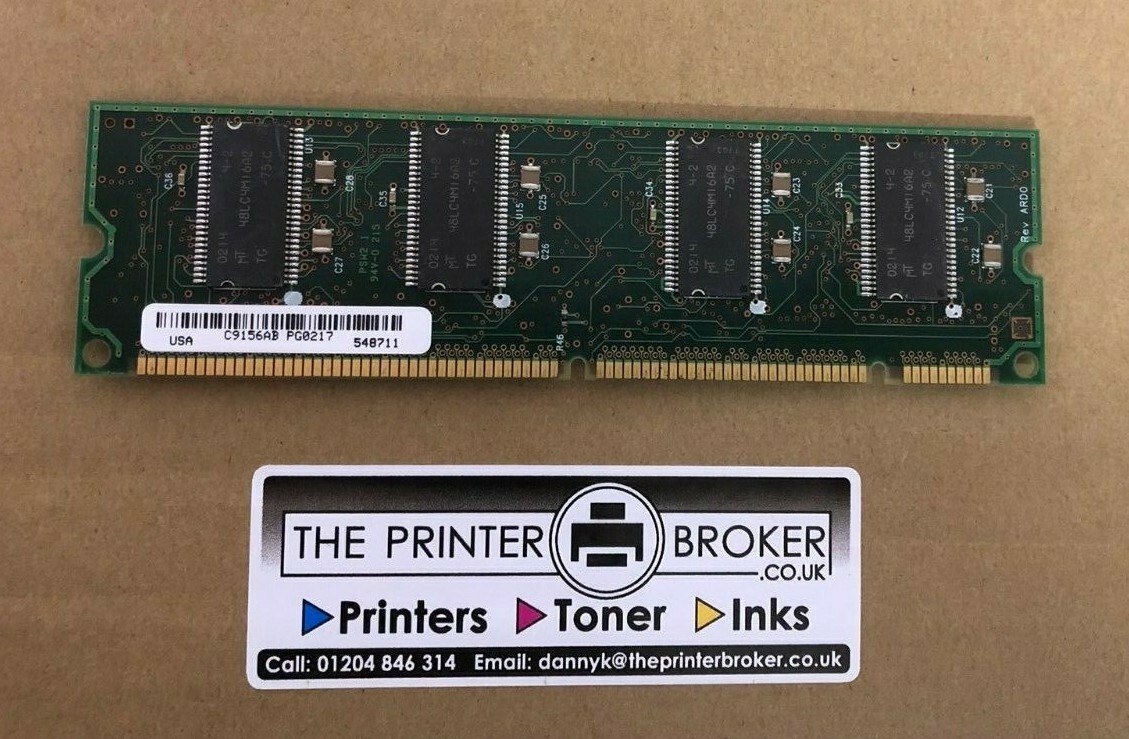 HP LaserJet 4600 Series 16MB Flash 32MB DIMM Firmware C9156AB