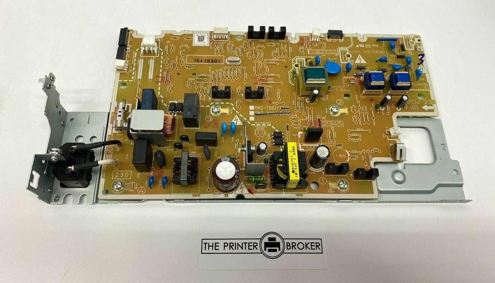 HP LaserJet M15 M17 M28 M30 M15w M16a M17a M28w Power Supply Board RM3-7382