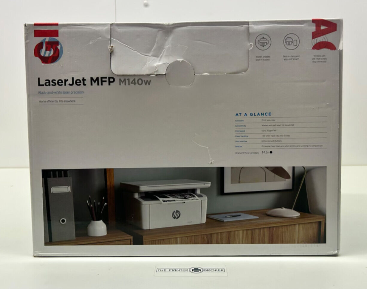 HP LaserJet MFP M140w A4 Mono Multifunction Laser Printer 7MD72F