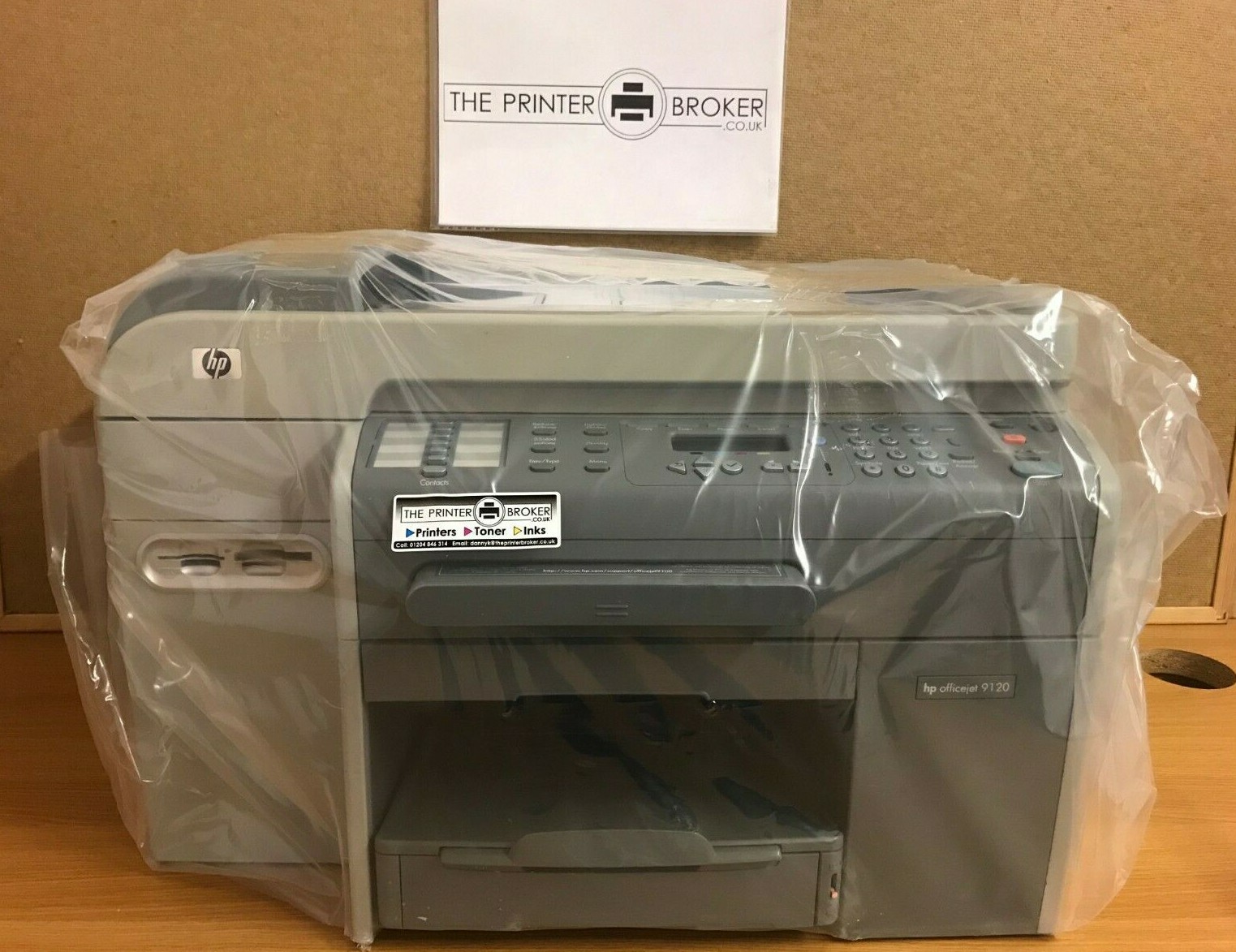 HP OfficeJet 9120 All in One A4 Inkjet Multifunction Printer C8143A