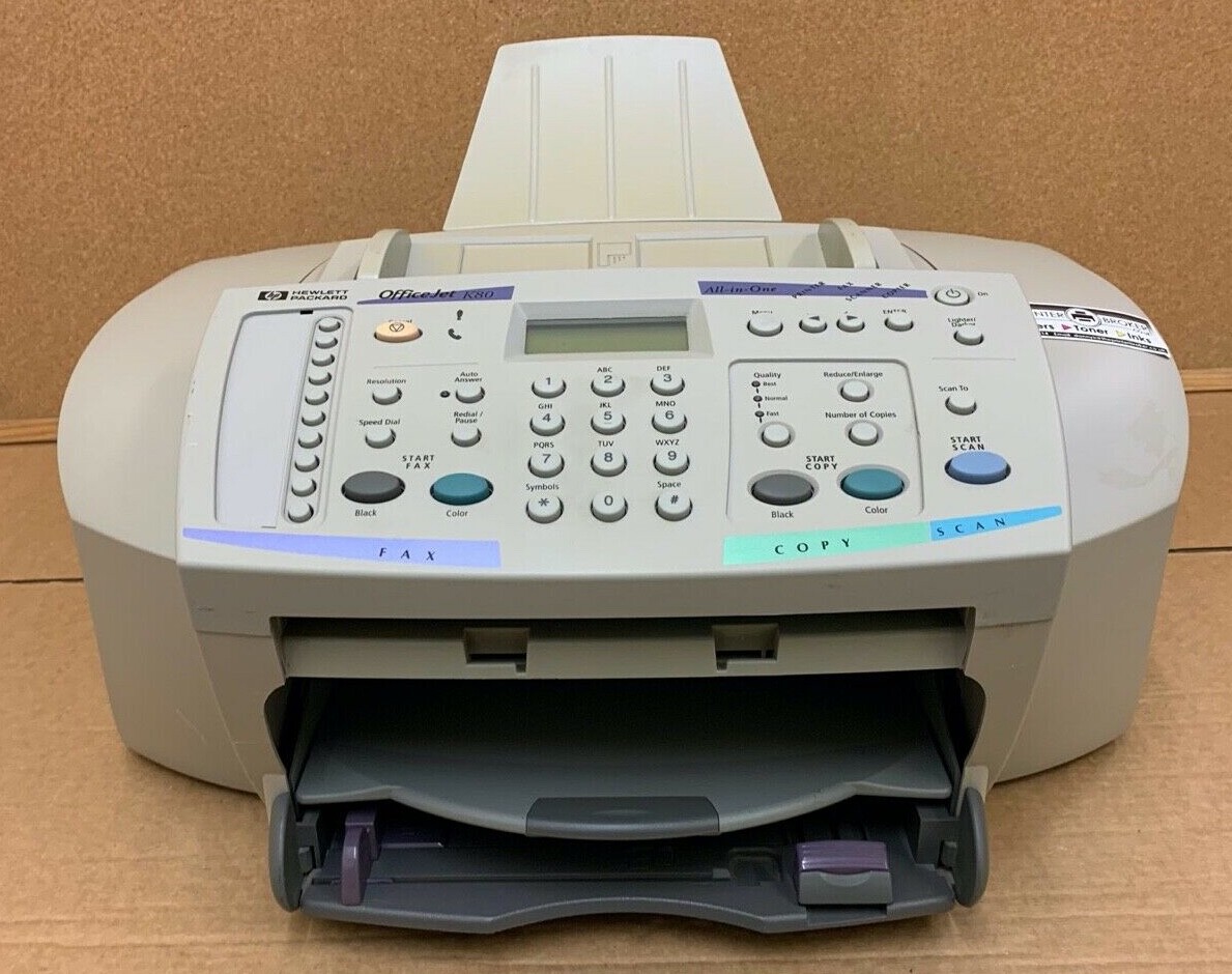 HP Officejet K80 All In One A4 Colour Inkjet Printer C8664A