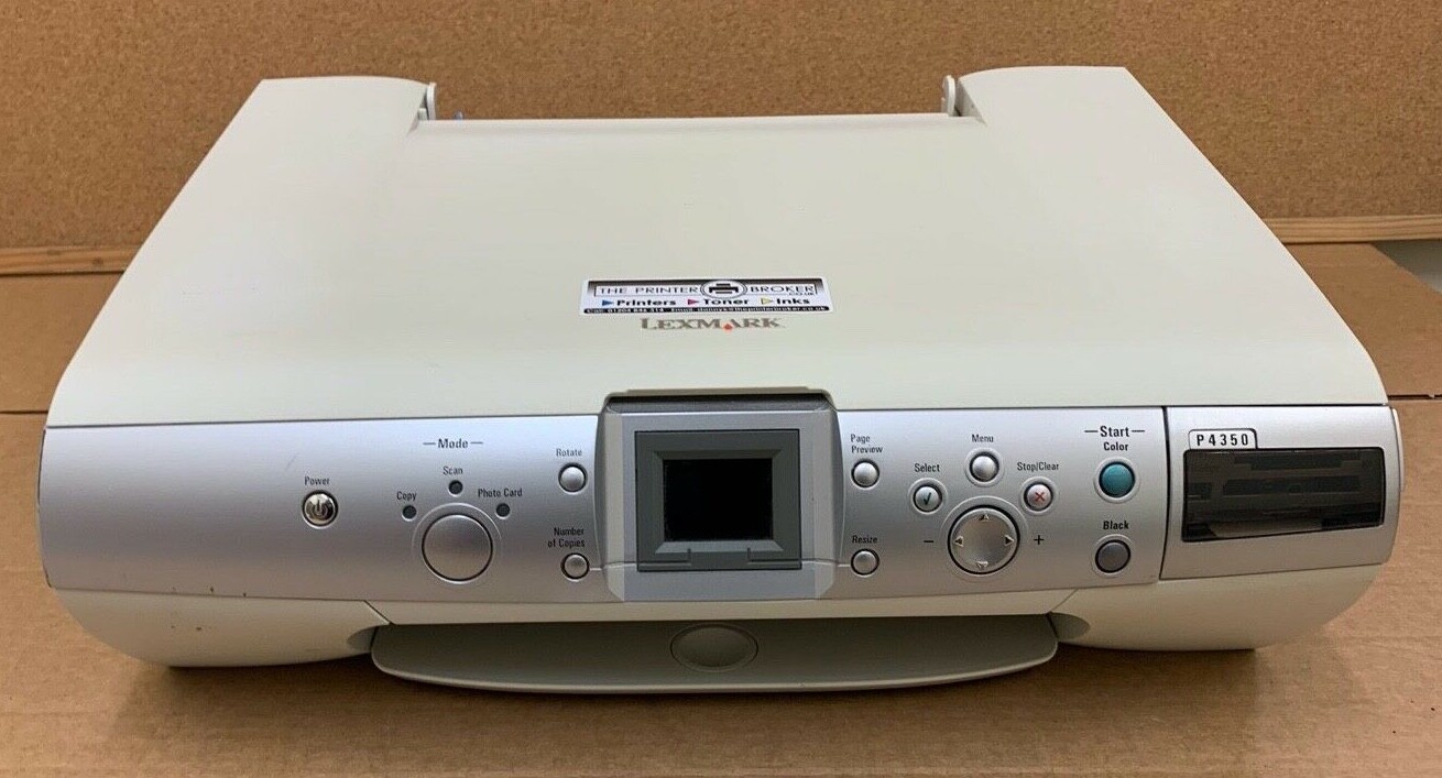 Lexmark P4350 All-In-One A4 Colour Inkjet Printer 22D0002