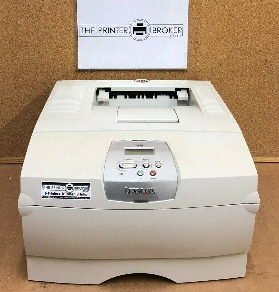 Lexmark T430 A4 Mono Laser Printer 0026H0421 26H0400
