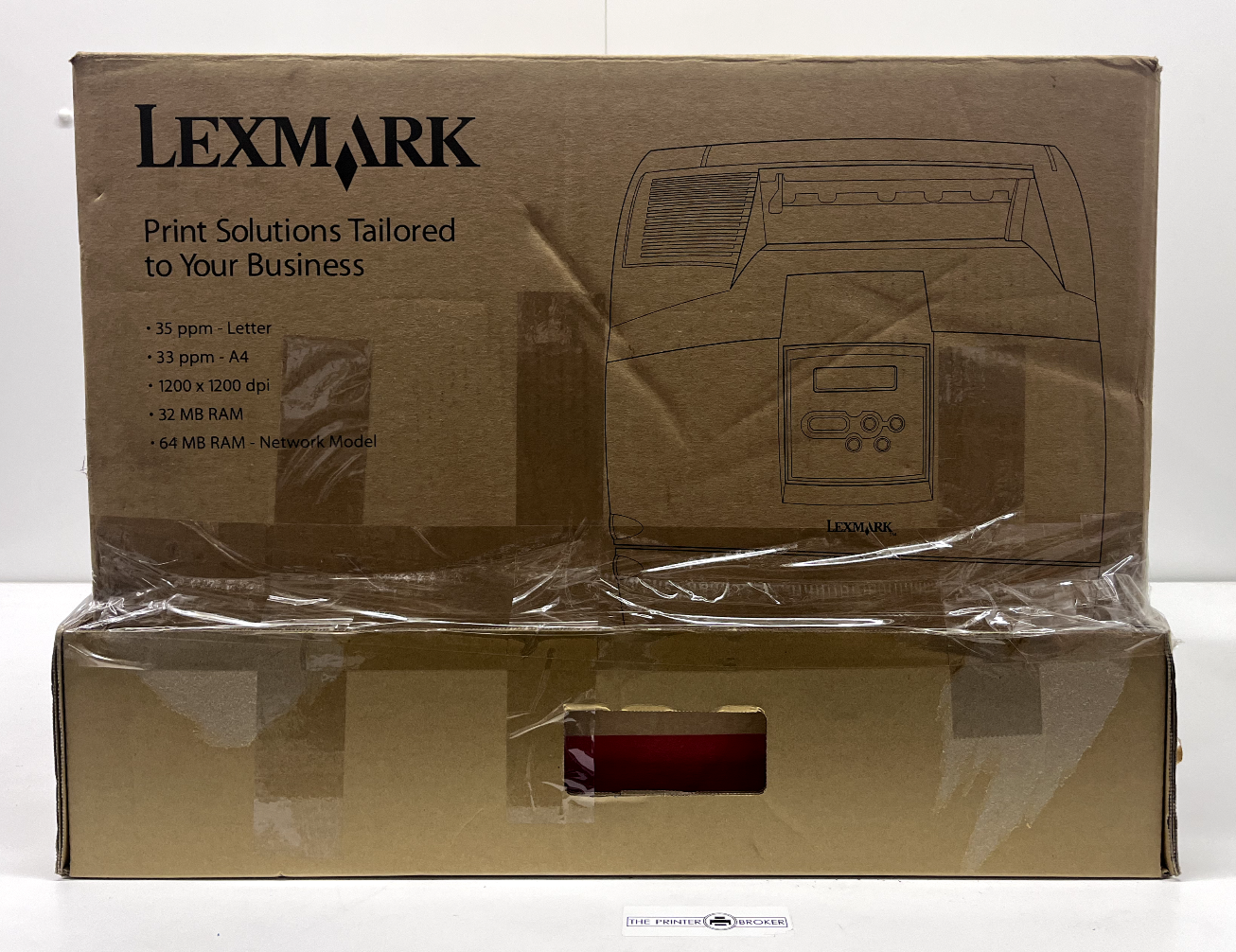 Lexmark T630n A4 Mono Laser Printer 4060-010 10G0221