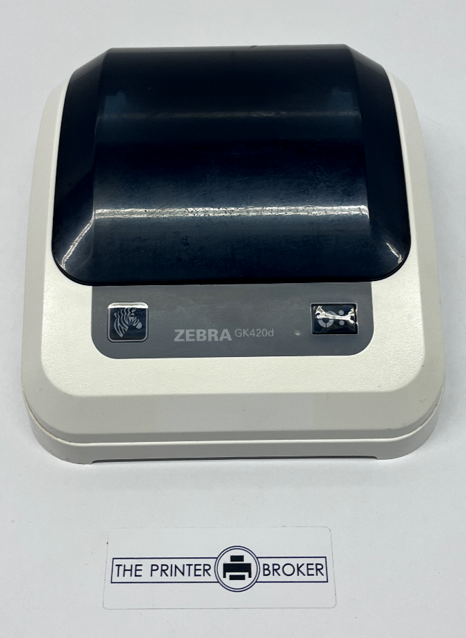 Zebra GK420d White Top Cover Assembly 210611-005