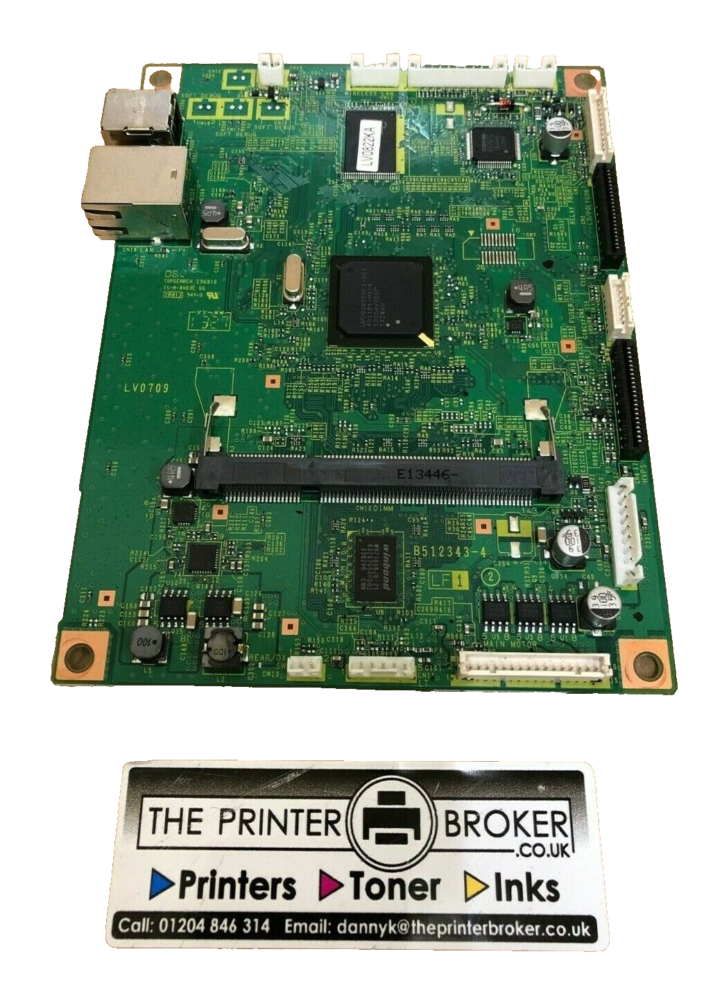 Brother HL-6180DW Main Logic Formatter Board LV0709