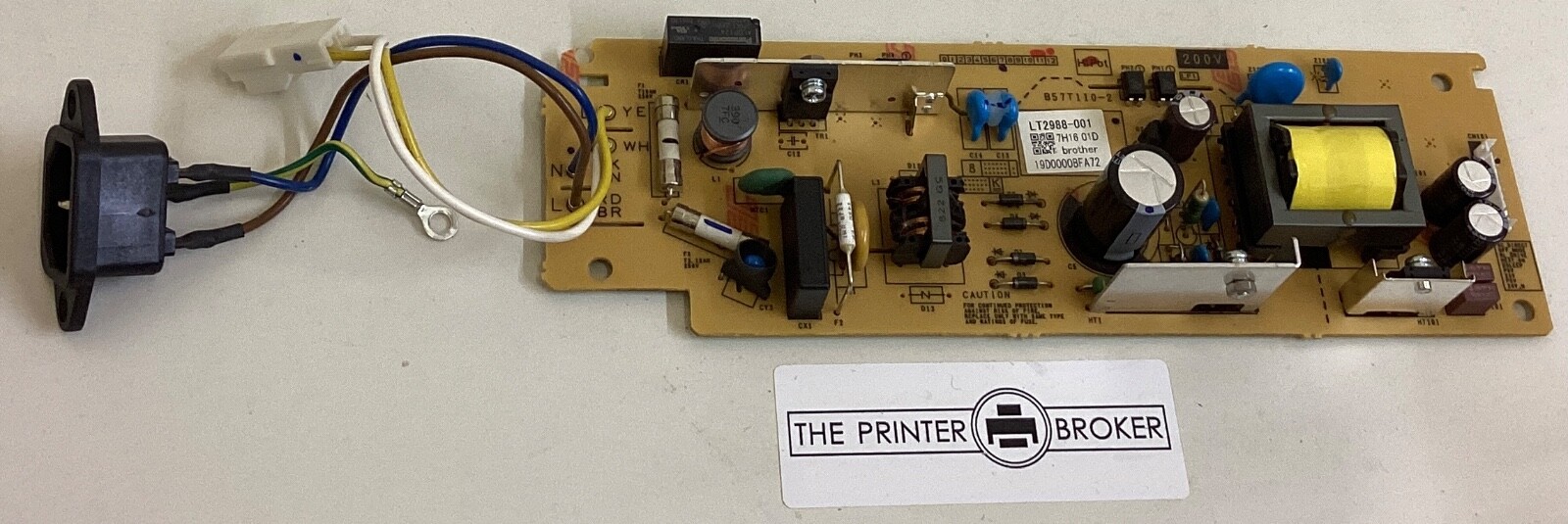 Brother Low-Voltage Power Supply PCB LT2988-001