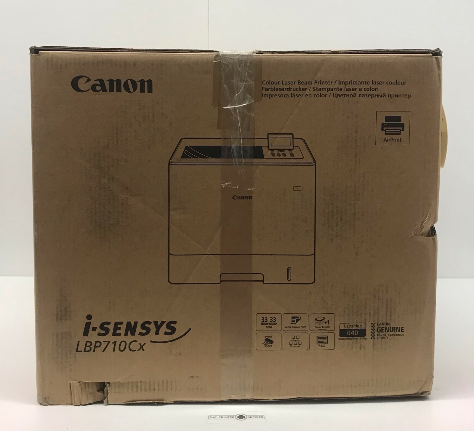 Canon i-SENSYS LBP710Cx A4 Colour Laser Printer 0656C006AA