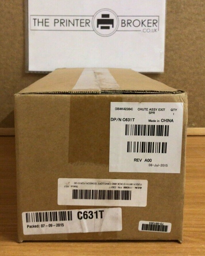 Dell Fuser Exit Chute With Stack Sensor and Envelope Sensor For 5130 C631T