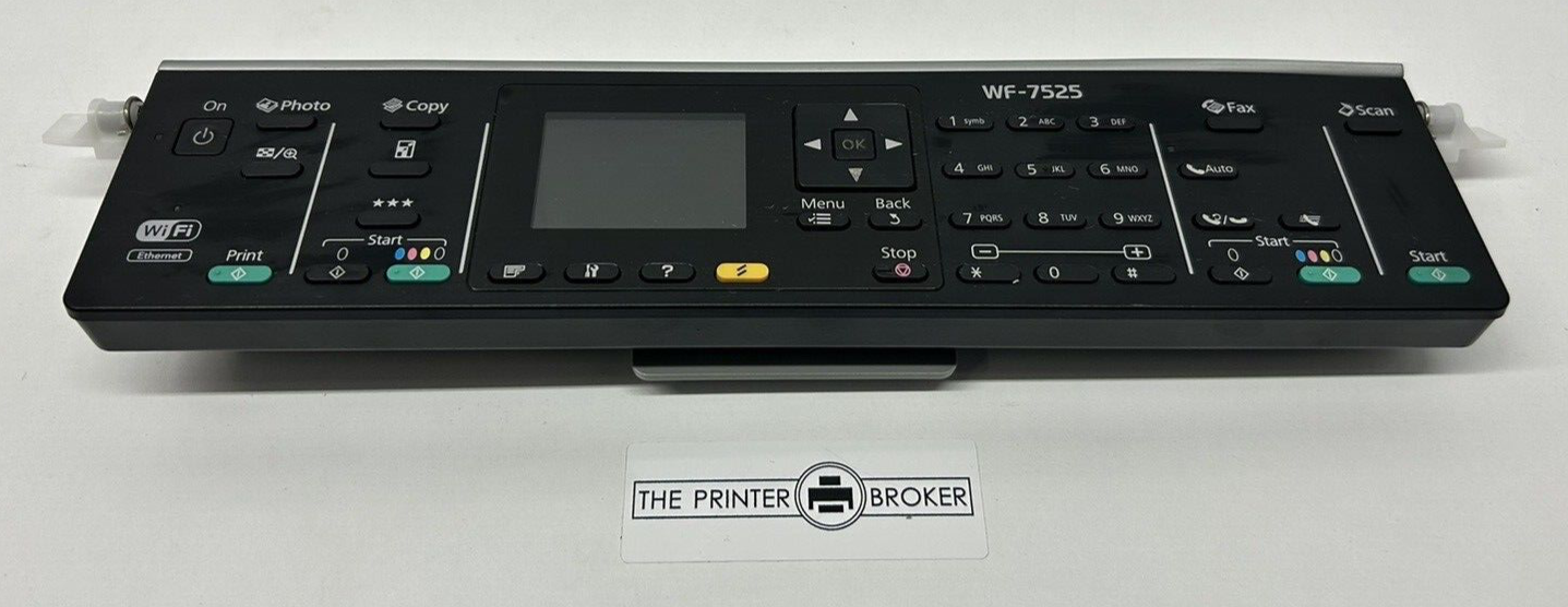Epson Workforce WF-7525 Control Panel Display Assembly