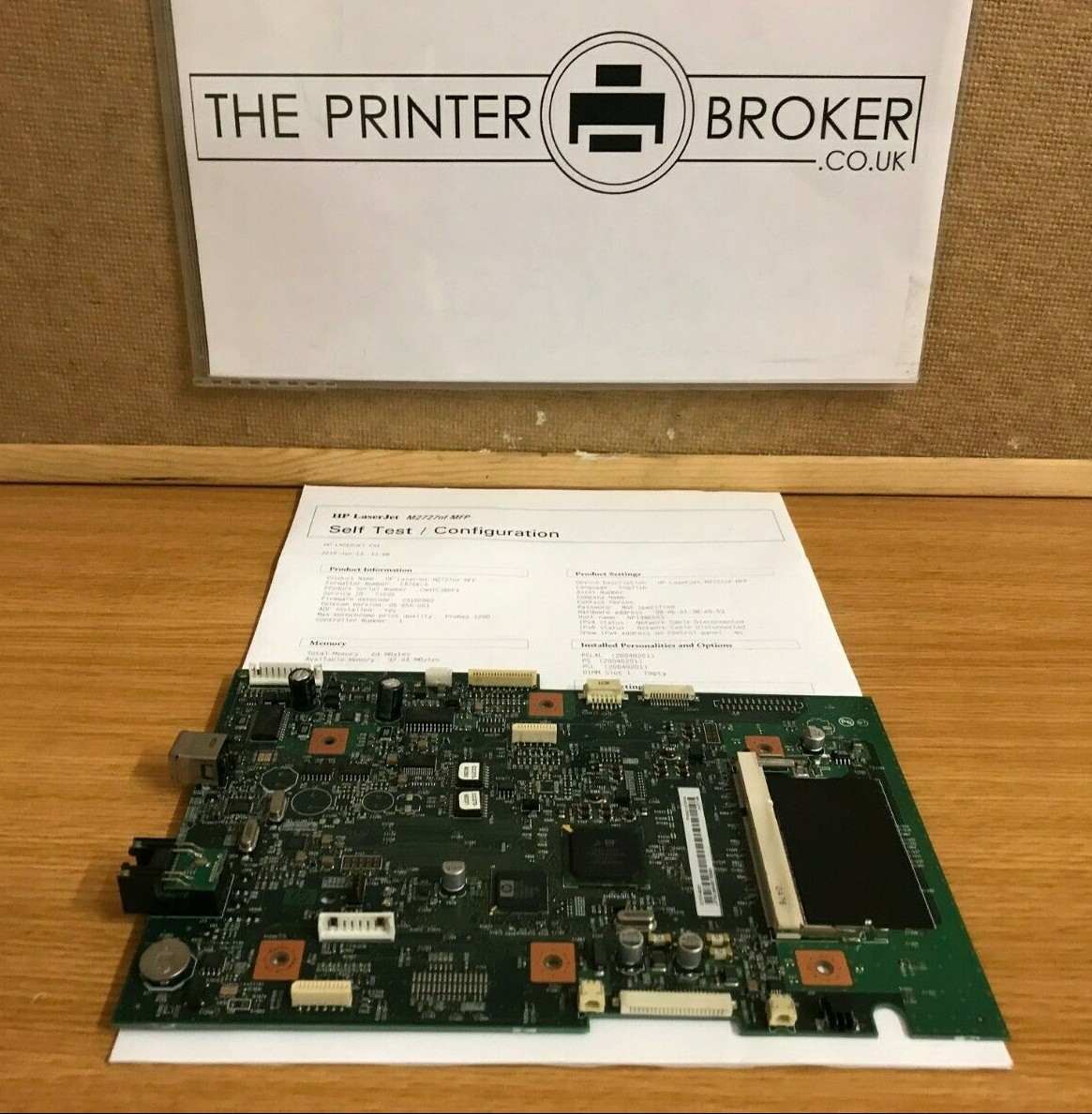 HP LaserJet M2727nf Formatter Board CC370-60001