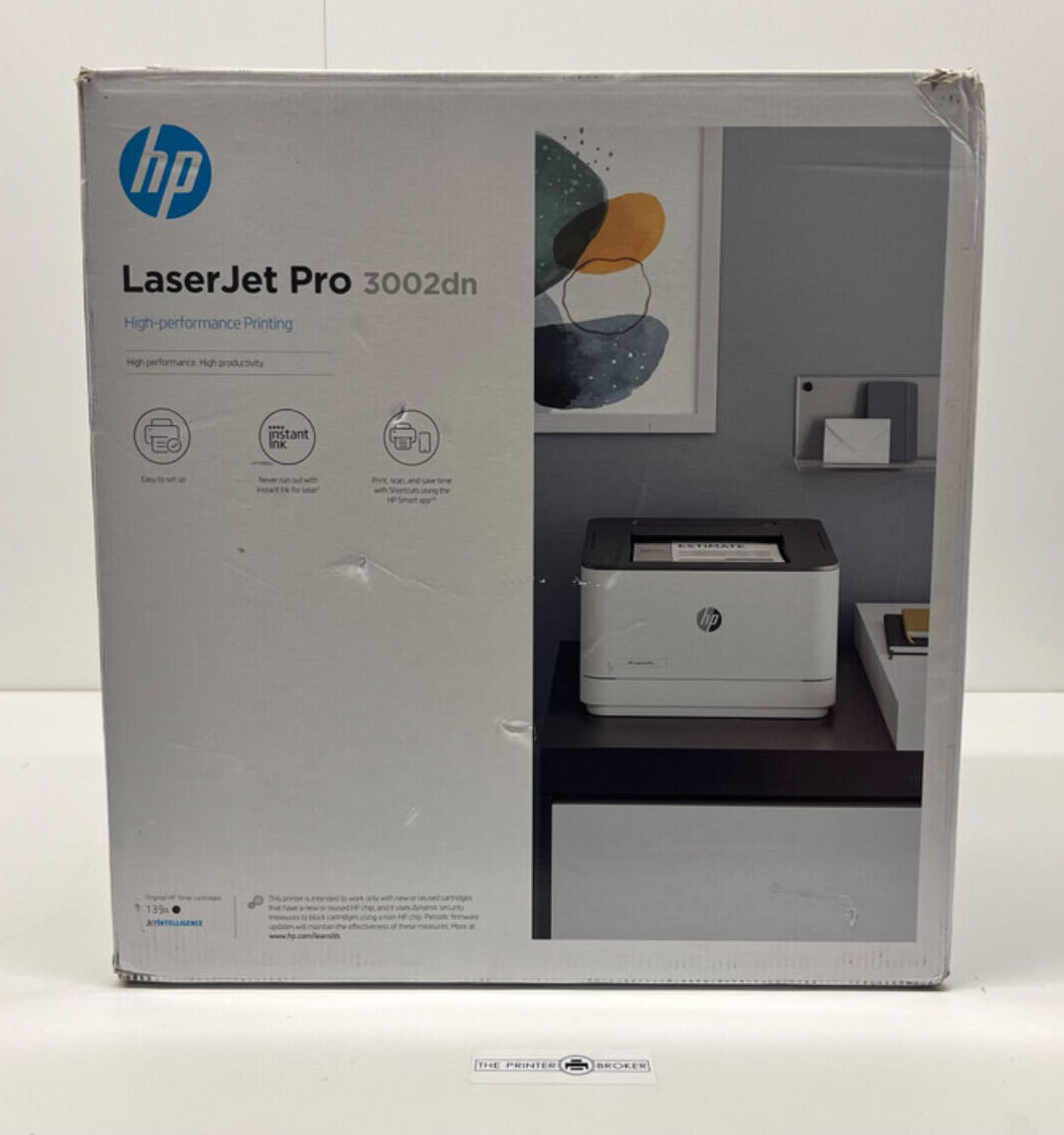 HP LaserJet Pro 3002dn A4 Mono Laser Printer 3G651F
