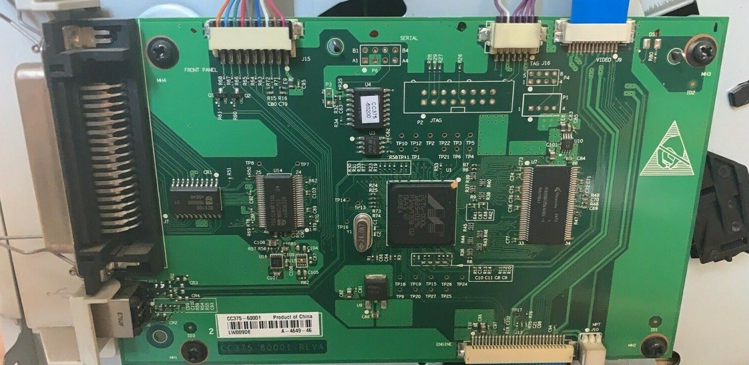 HP Laserjet Formatter Main Logic Board for P2014 CC375-60001