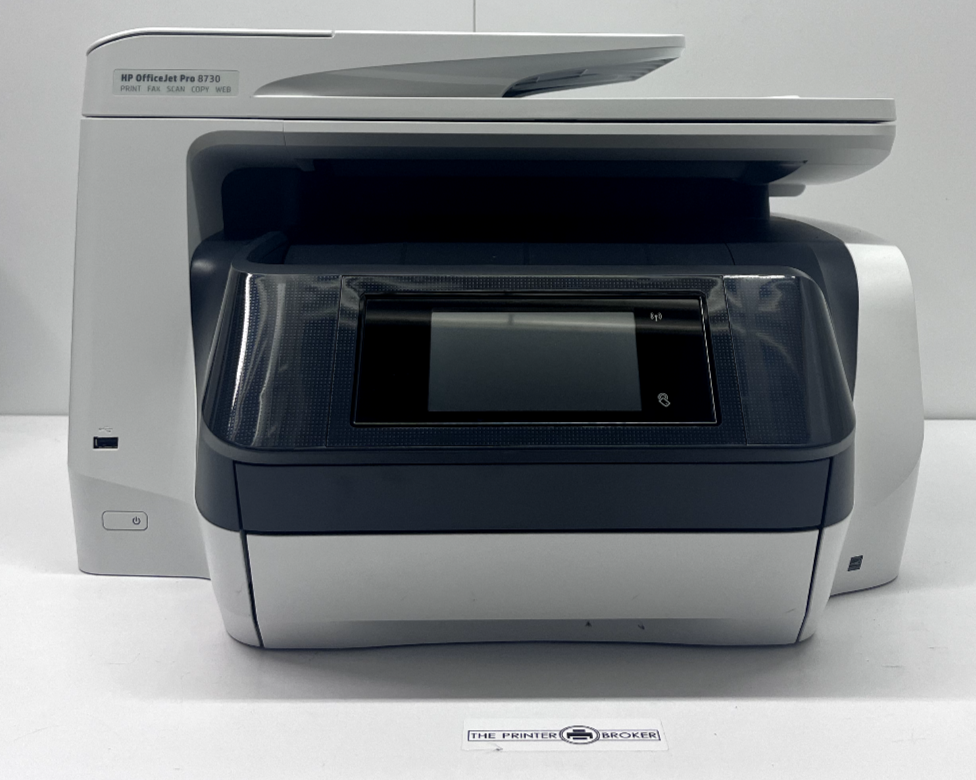 HP OfficeJet Pro 8730 A4 Colour Multifunction Inkjet Printer D9L20A