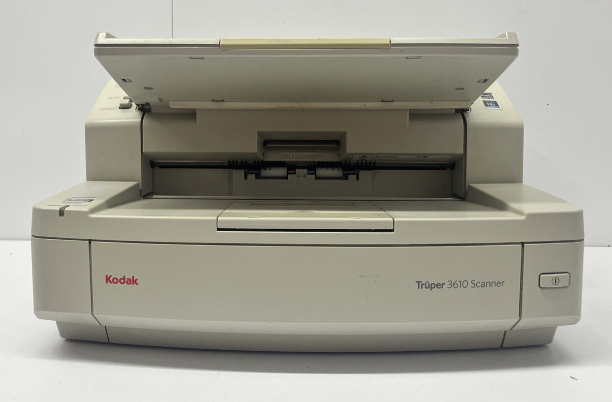 Kodak-Truper-3610-A4-Duplex-Sheetfeed-Scanner-1713312-206122533579 Kodak Truper 3610 A4 Duplex Sheetfeed Scanner 1713312 - Image 1