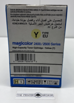 Konica Minolta Magicolor 2400 2500 Series Yellow Toner Cartridge 1710589-1T02LKC - Image 9