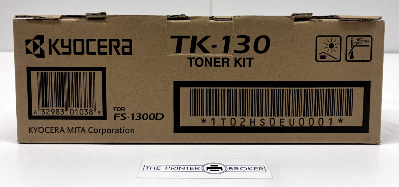 Kyocera FS-1300D TK-130 Black Toner Cartridge 1T02HS0EU001