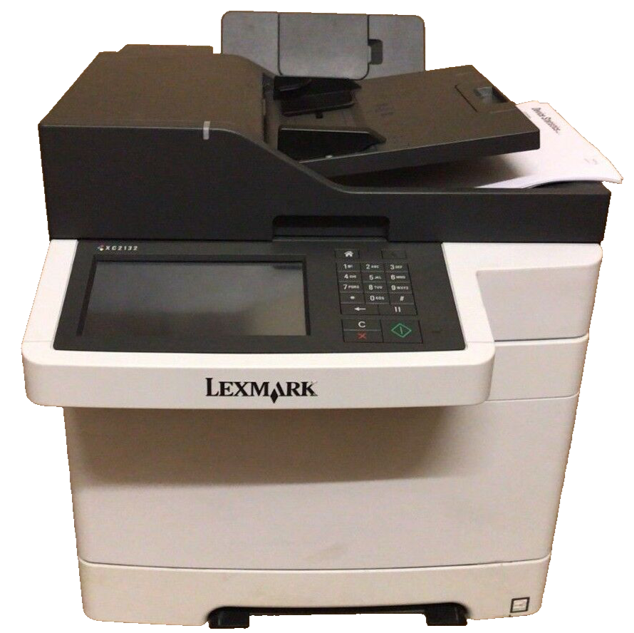 Lexmark XC2132 A4 Multifunction Colour Laser Printer 3077136 28E0612