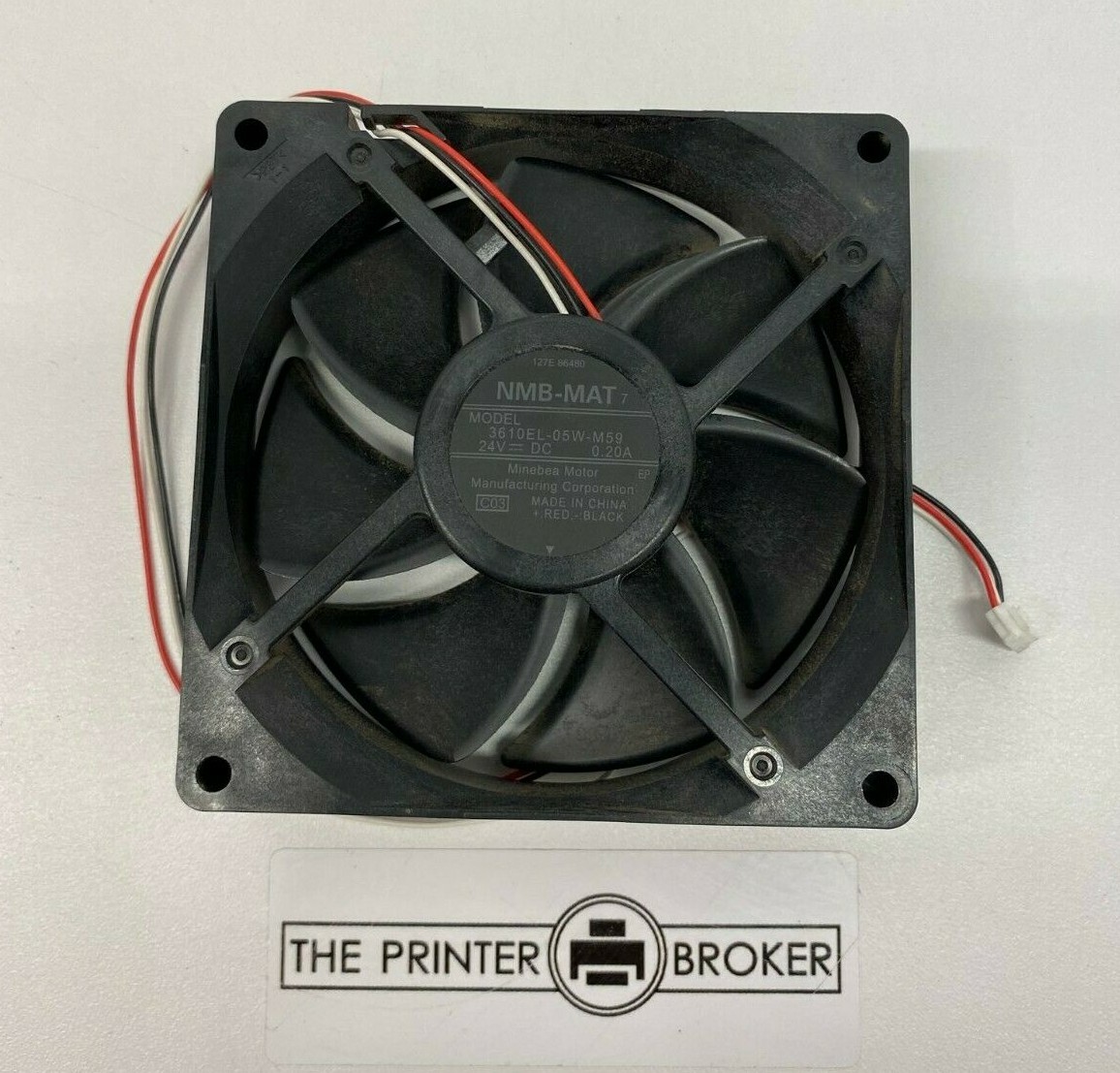 NMB 24V Cooling Fan Assembly 3610EL-05W-M59