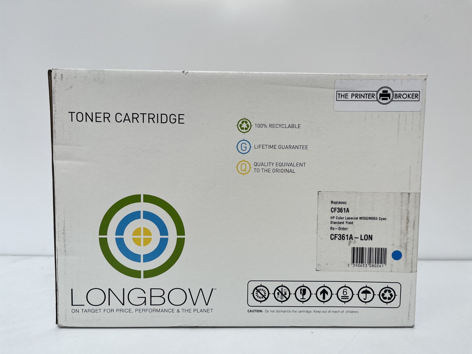 NON OEM Cyan Toner Cartridge For HP LaserJet M577 M552 M553 Series CF361A