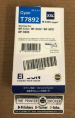 Original Epson T7892XXL Cyan Extra High Capacity Ink Cartridge C13T789240