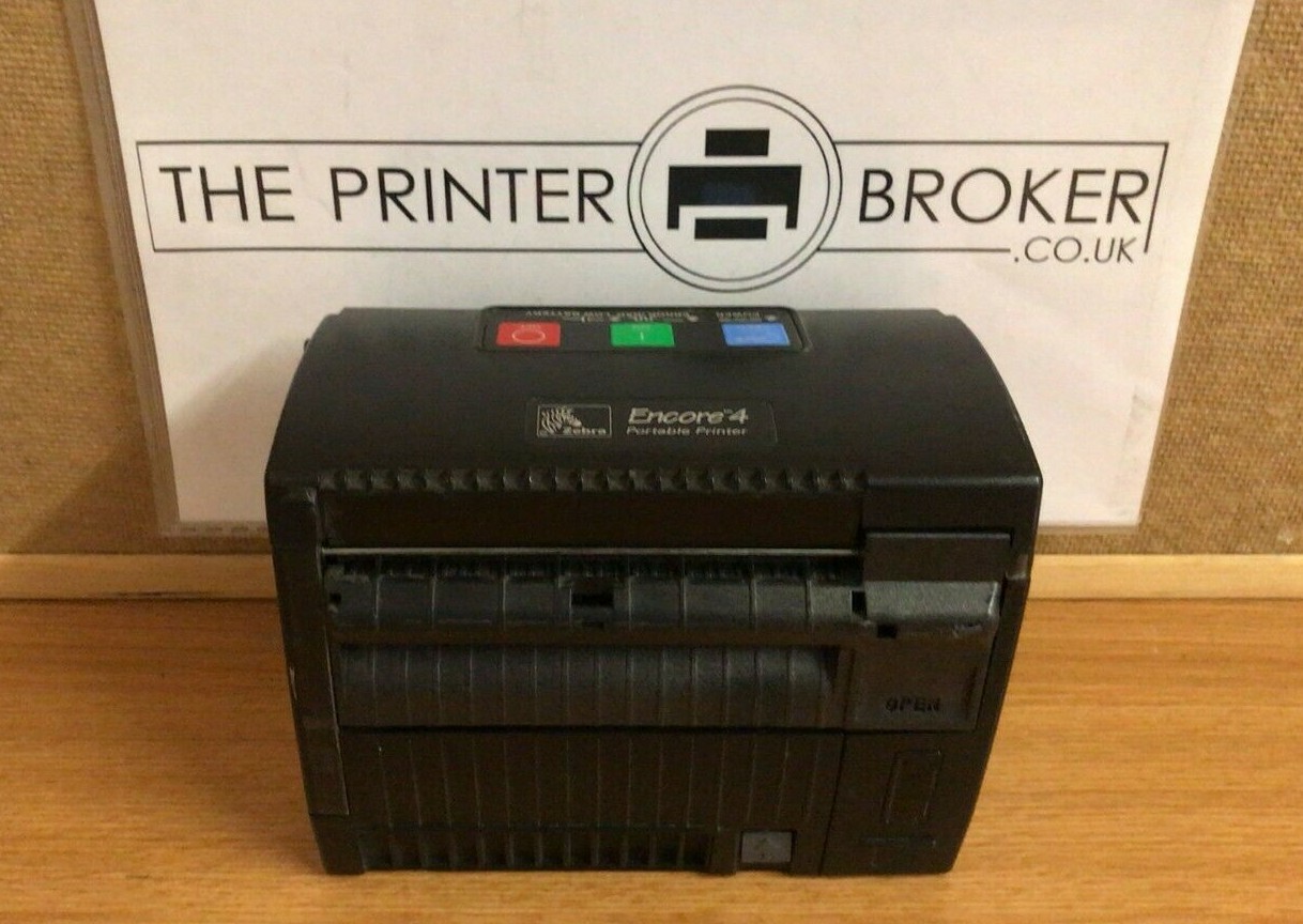 Zebra Encore 4 Portable Thermal Label Printer E4S-0U1AV000-00