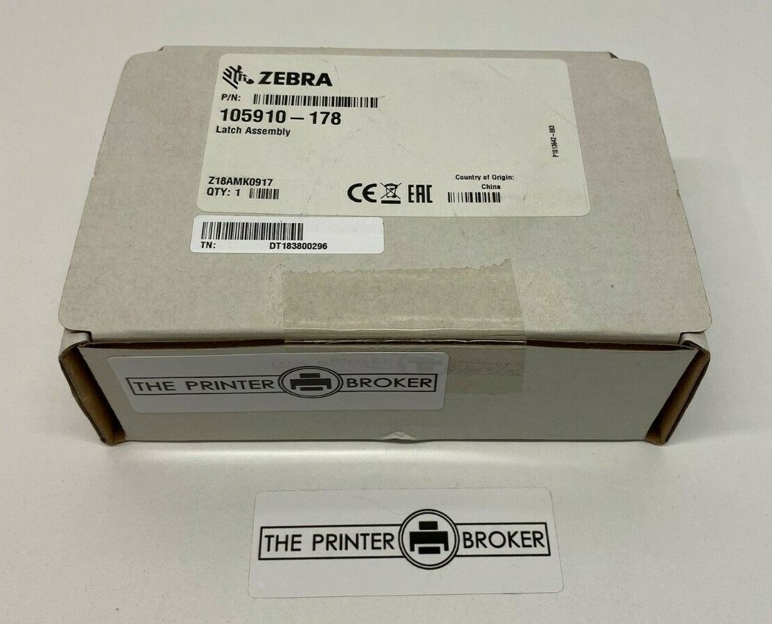 Zebra LP2824 Plus Latch Assembly 105910-178