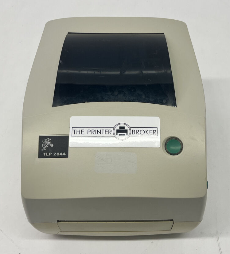Zebra TLP 2844 Thermal Label Printer With Serial Parallel USB 2844-10320-0001
